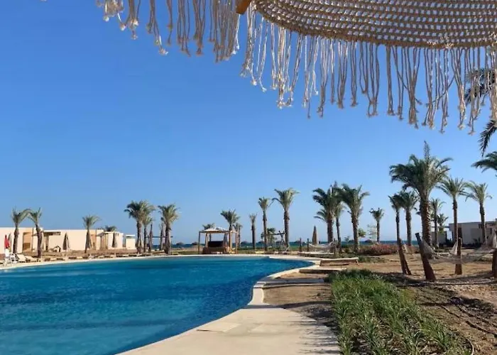Soma Bay Mesca Magnificent Full Sea View شقة *